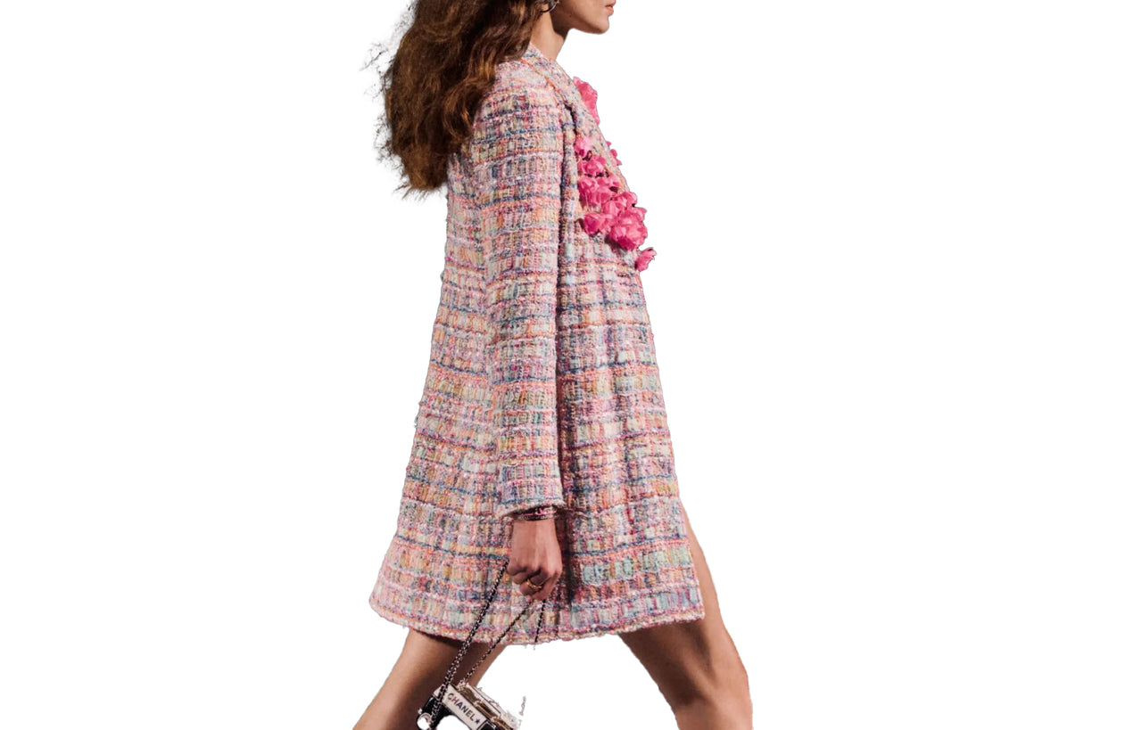CHANEL Coats Women's Pink