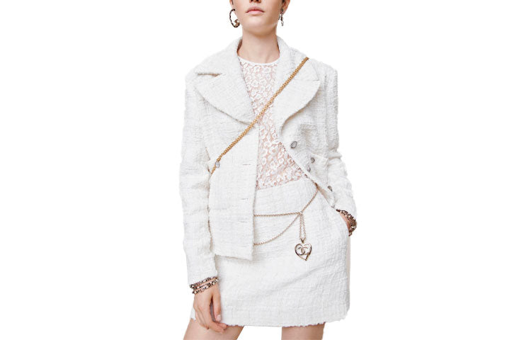 CHANEL SS22 Jackets & Coats Women's White