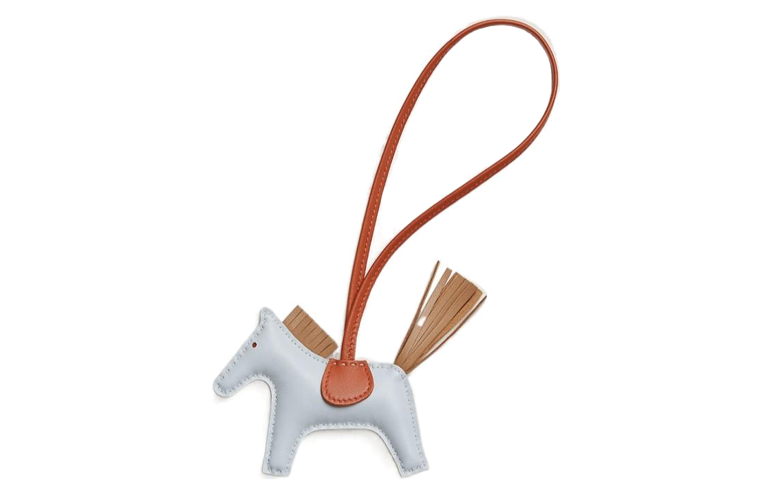 HERMES Pendants Unisex Light Blue