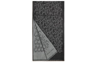 HERMES Knit Scarves Men Gray