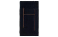 HERMES Knit Scarves Men Marine Blue