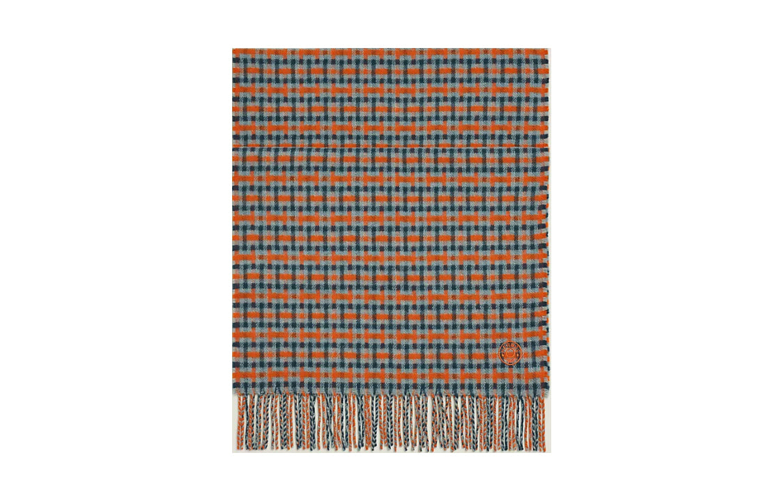 HERMES Knit Scarves Men's Multicolor