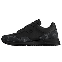 LOUIS VUITTON Run Away 2025 Spring Men's Collection Low-Top Casual Shoes Men's Black