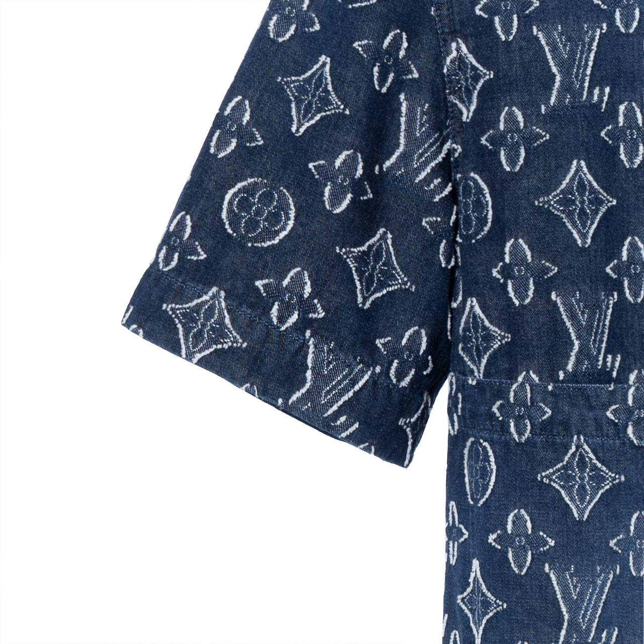 LOUIS VUITTON FW23 Shirt Men's Blue