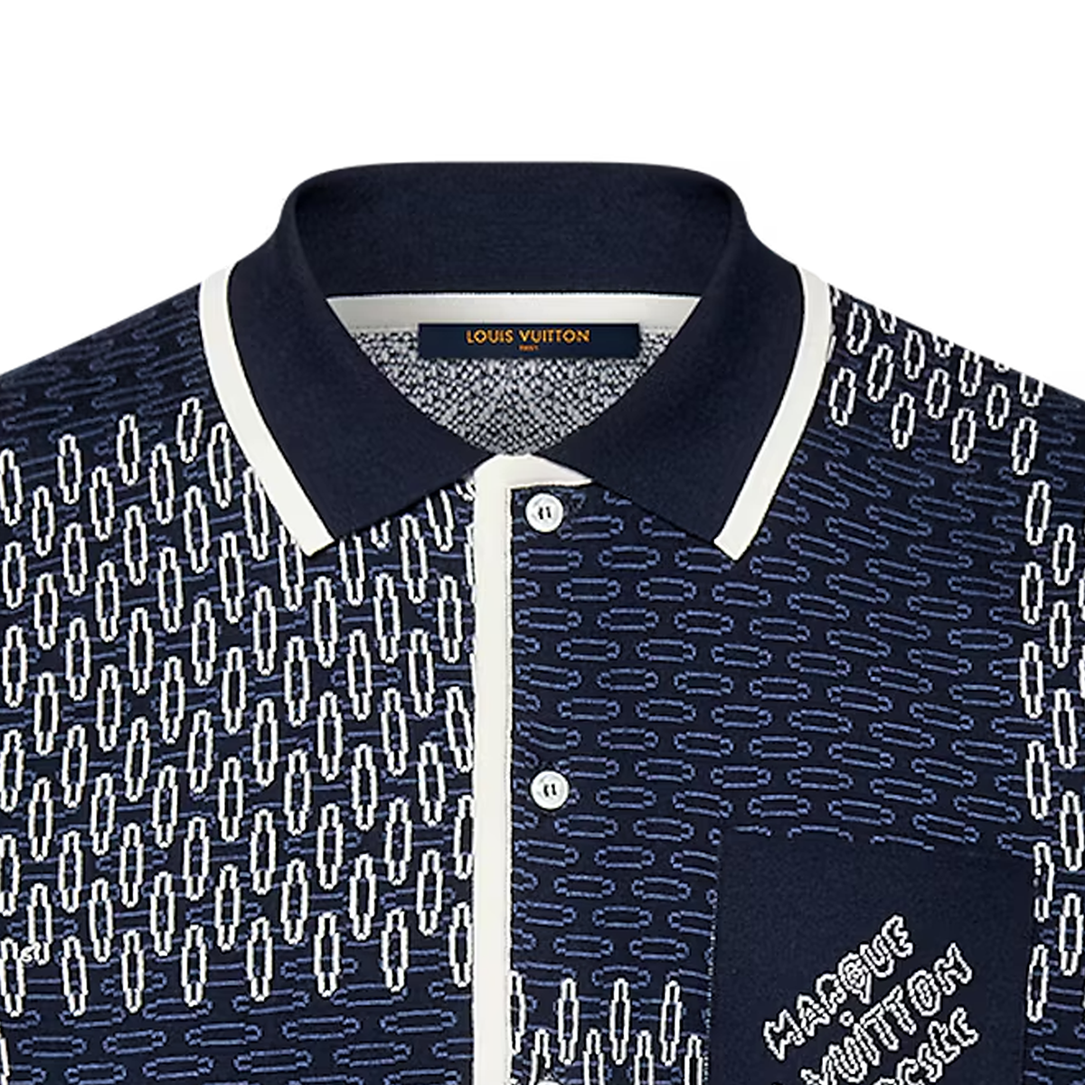 LOUIS VUITTON FW24 Shirt Men's Blue