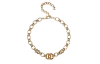 CHANEL Necklaces Women's Gold