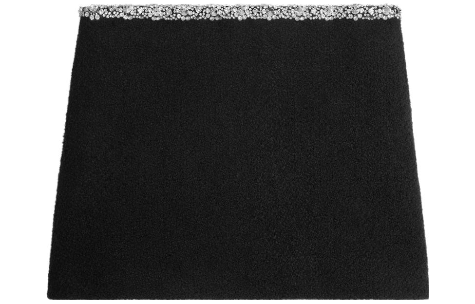 CELINE Casual Short Skirts Women's Black