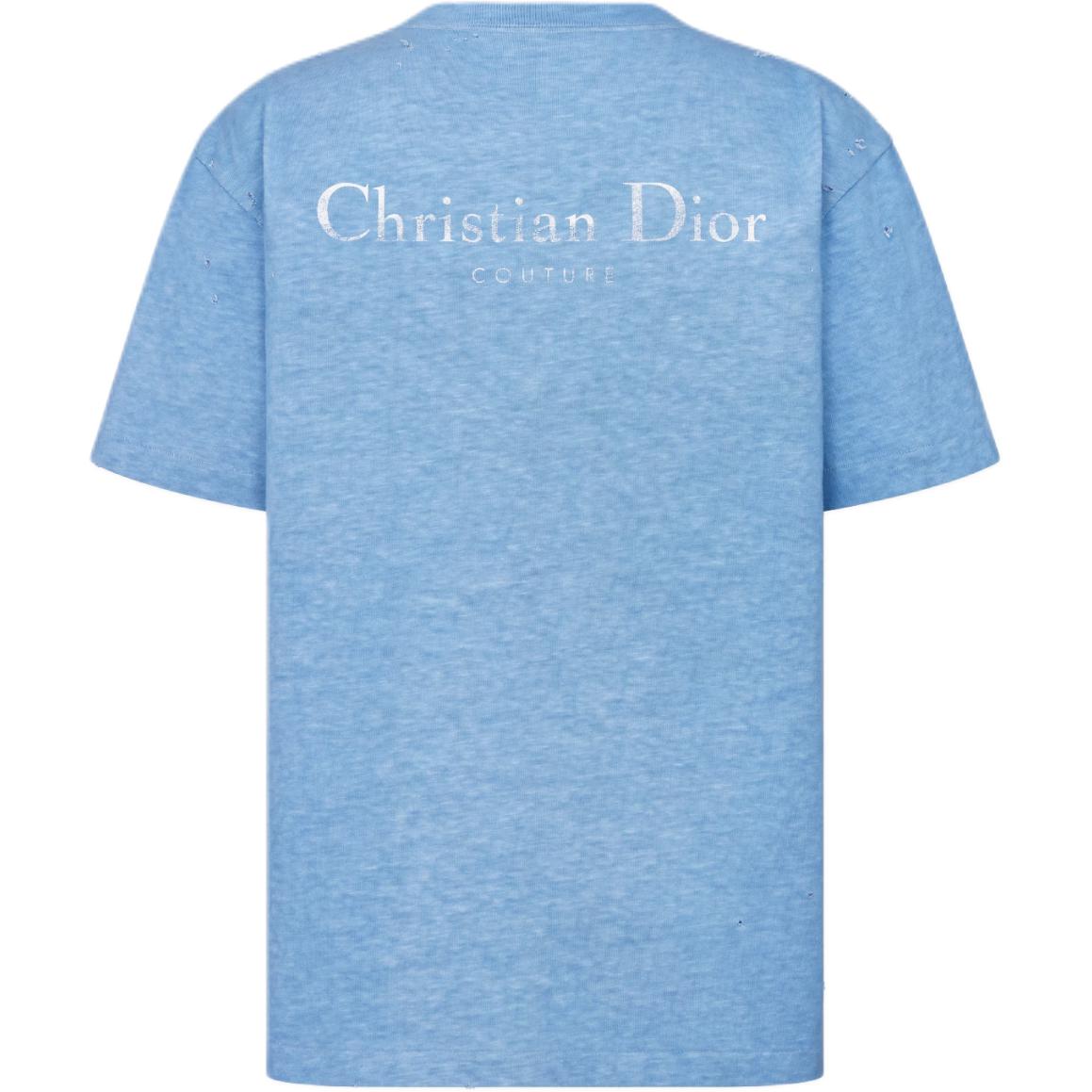 DIOR T-Shirts Men Blue