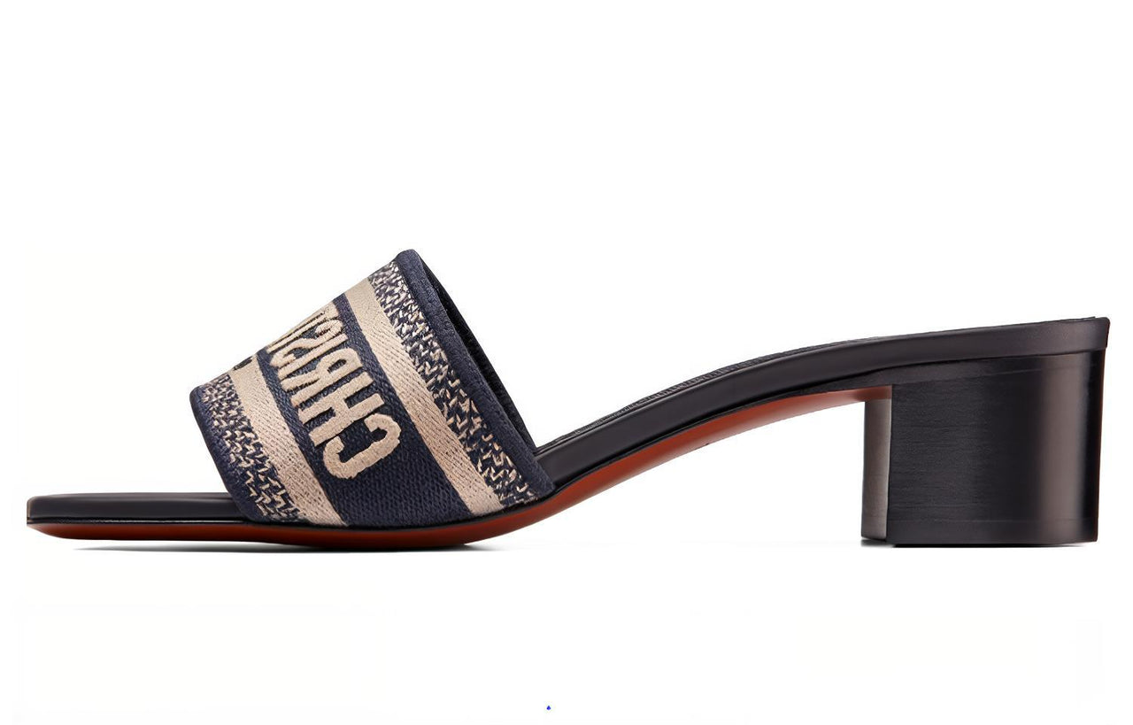 DIOR Dway Slide Slippers Women's Blue