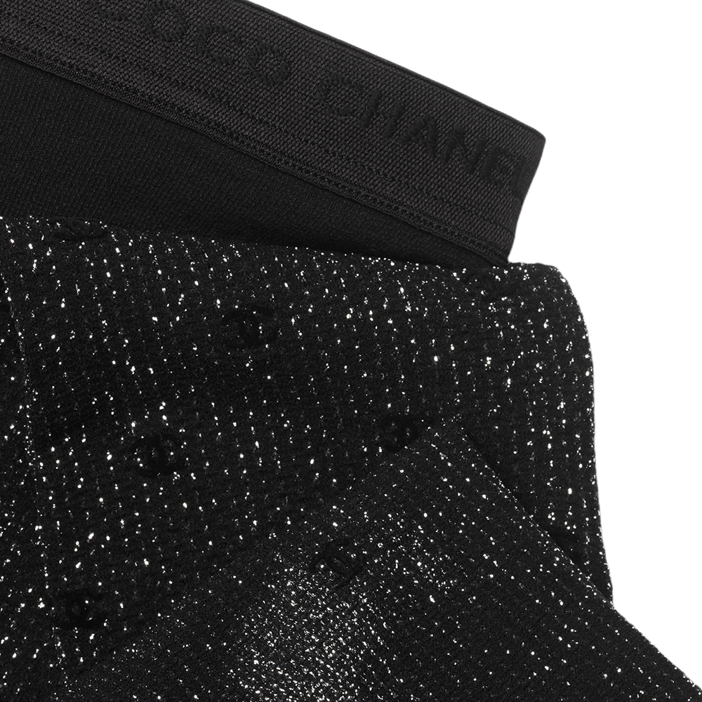 CHANEL Pantyhose Women's 1 Pack Black