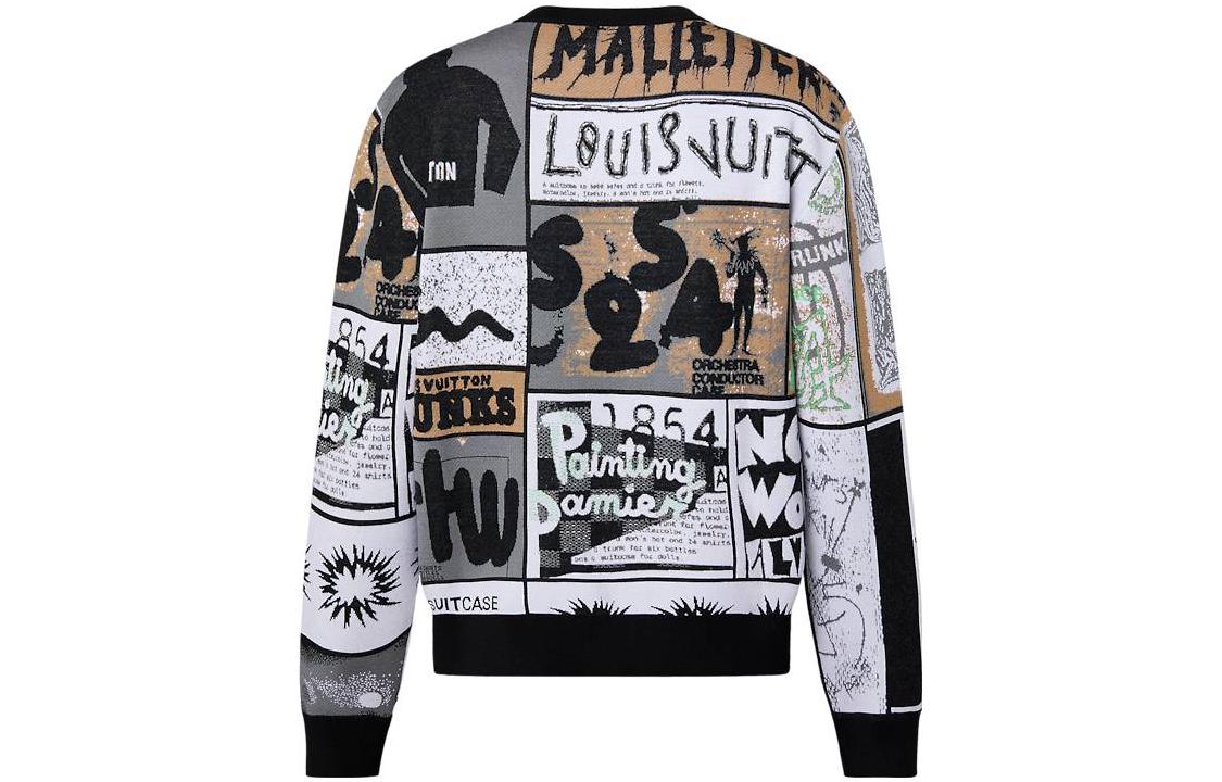 LOUIS VUITTON FW23 Sweater Men's Multicolor
