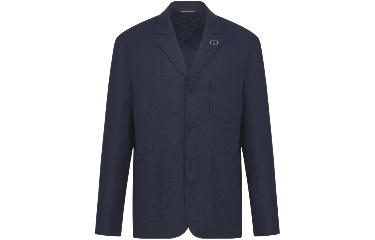 DIOR SS24 Business Suits Coats Men's Blue
