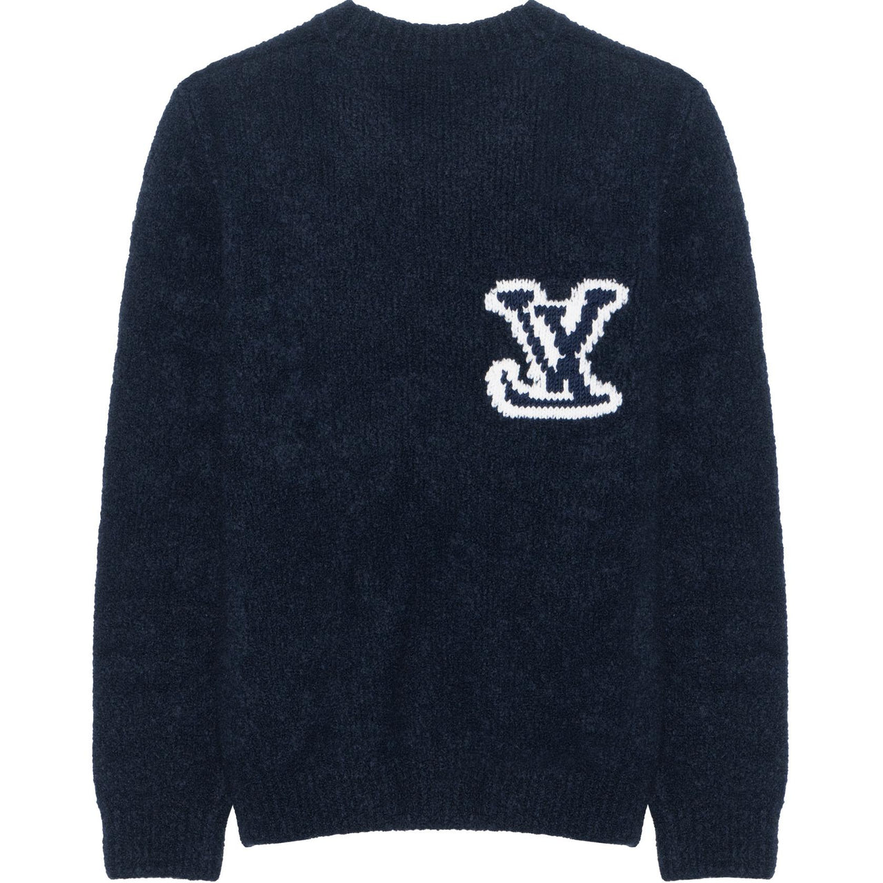 LOUIS VUITTON Lv Intarsia Crewneck