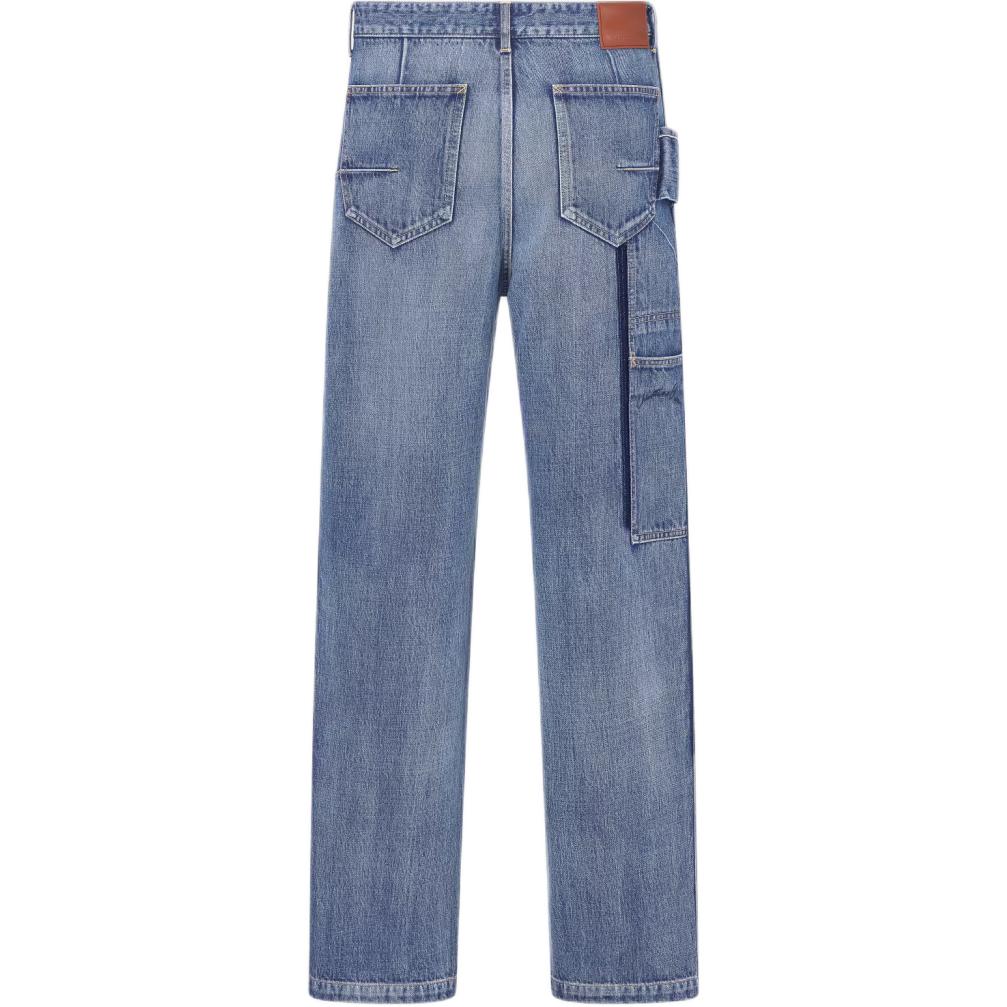 DIOR Panelled Straight Leg Jeans