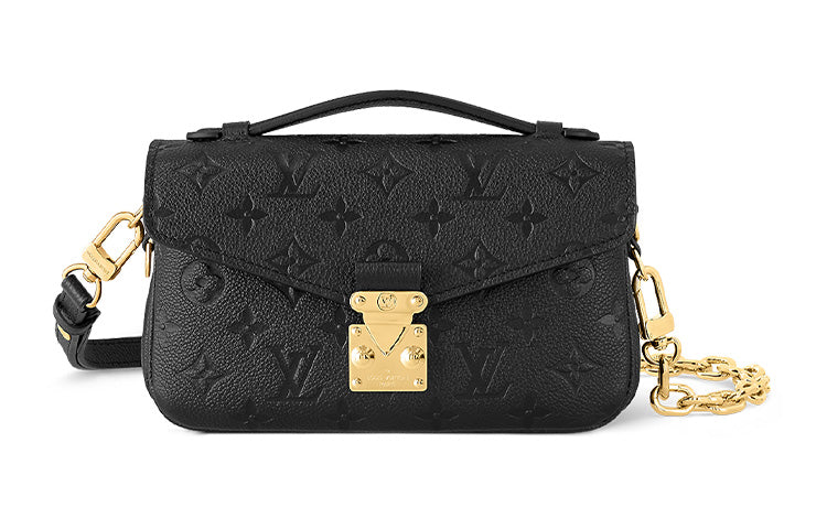 LOUIS VUITTON Pochette Métis East West Black