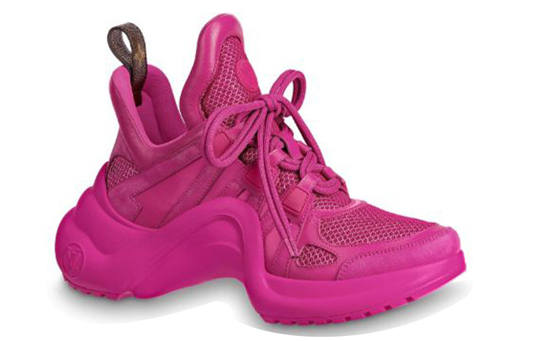 LOUIS VUITTON Arclight Trainer Rose Pop Women's