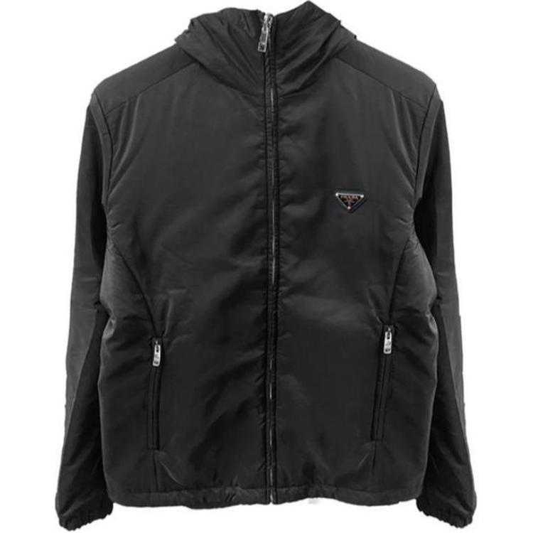PRADA Jackets Coats Men's Black