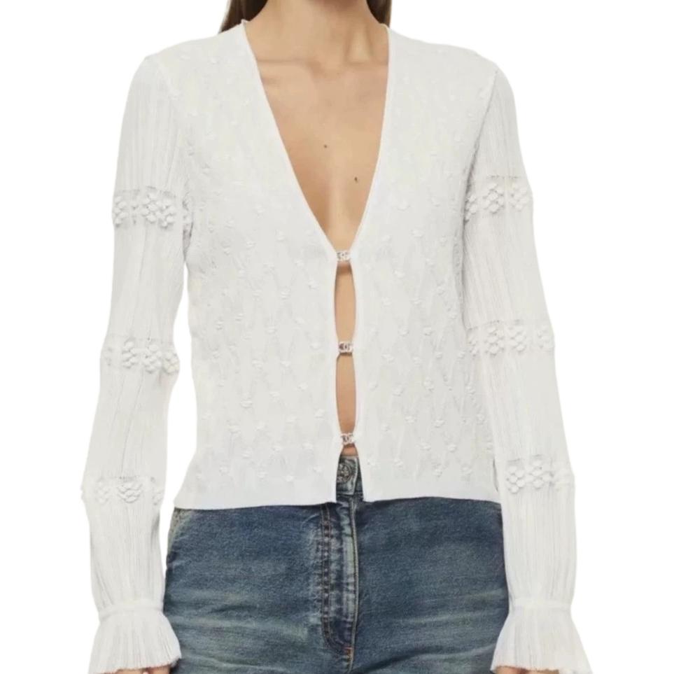 CHANEL 24 Spring And Summer Jackets Coats Women's White