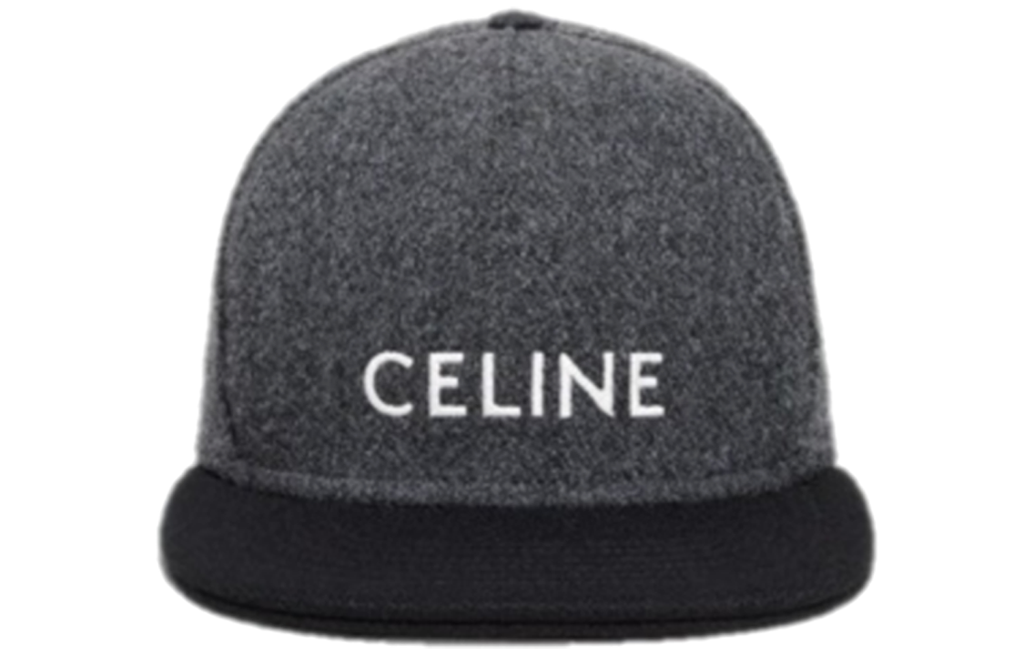 CELINE Baseball Caps Unisex Gray