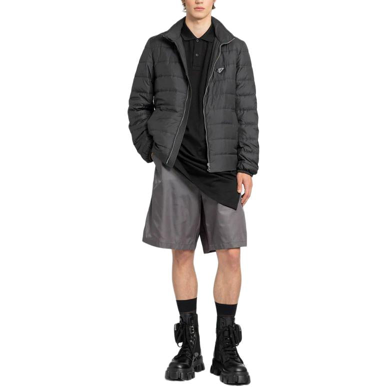 PRADA Casual Shorts Men Gray