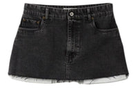 MIU MIU SS24 Casual Short Skirts Women's Black