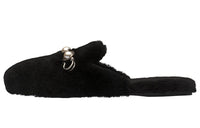 MIU MIU Wrap-toe Slippers Women's Black