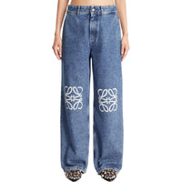 LOEWE Anagram Baggy Jeans 'Blue'