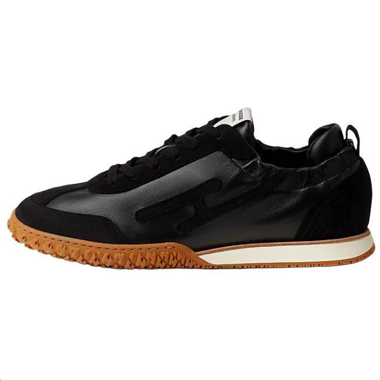 HERMES Low-Top Casual Shoes Men's Black