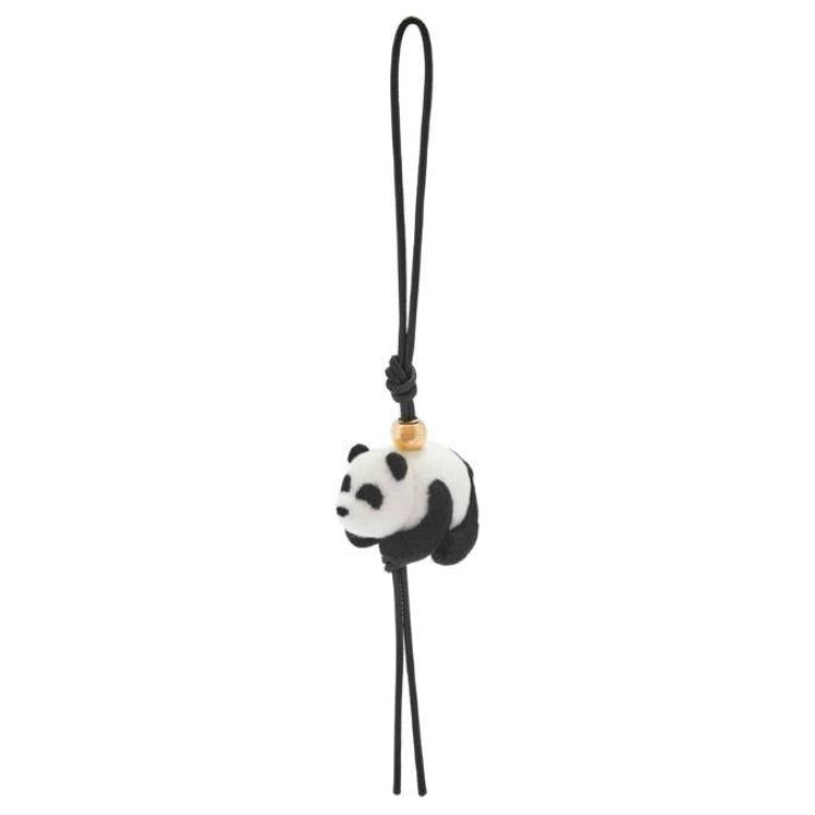 LOEWE Felt, Calfskin Pendants Women's Black