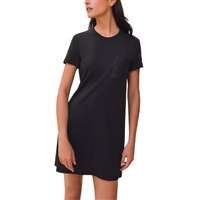 HERMES FW24 Short-Sleeved Dresses Women's Black