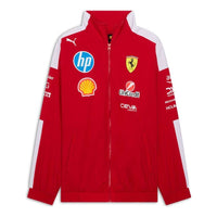 PUMA x Scuderia Ferrari 2025 Drivers T7 Oversized Jacket 'Dark Cherry' 713572-01
