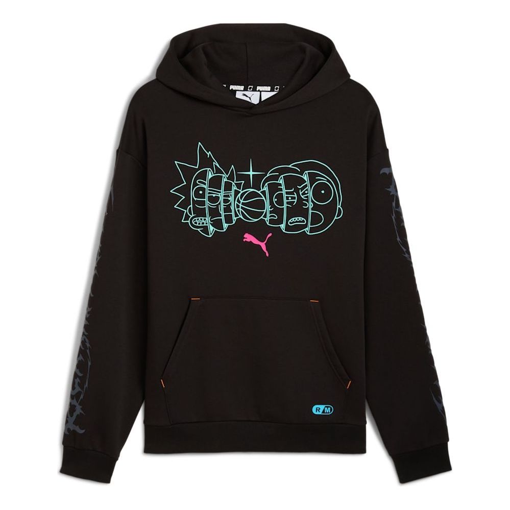 PUMA x RICK AND MORTY Hoodie 'PUMA Black' 633094-01