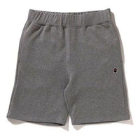 A Bathing Ape Head One Point Sweat Shorts 'Gray' 1J30-153-023-GRY