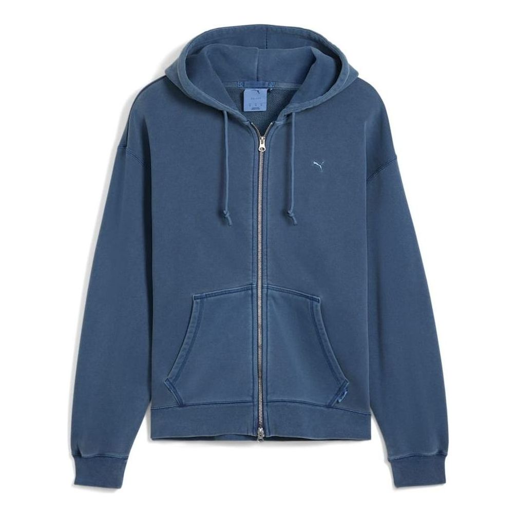 PUMA MMQ Zip-Up Hoodie 'Dark Indigo' 633529-80