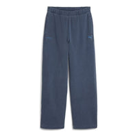 PUMA x MADHAPPY Fleece Straight Leg Sweatpants 'PUMA Navy' 635341-06