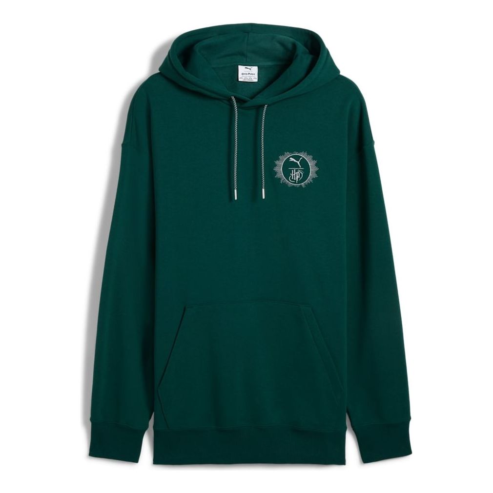 PUMA x Harry Potter Relaxed Hoodie 'Slytherin' 630093-60