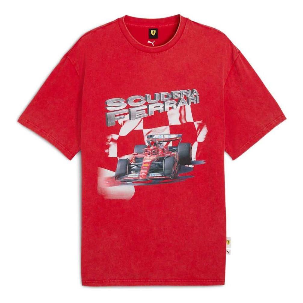 PUMA x Scuderia Ferrari Graphic T-Shirt 'Rosso Corsa' 632997-02