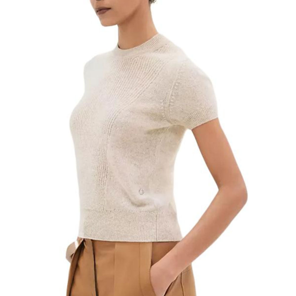 HERMES T-Shirts Women's Beige
