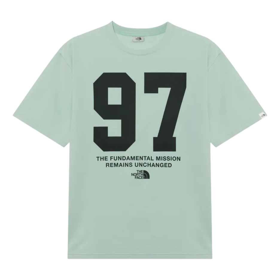 (WMNS) THE NORTH FACE White Label Delphi Short Sleeve Round T-shirt Asia Sizing 'Mint' NT7UR02M