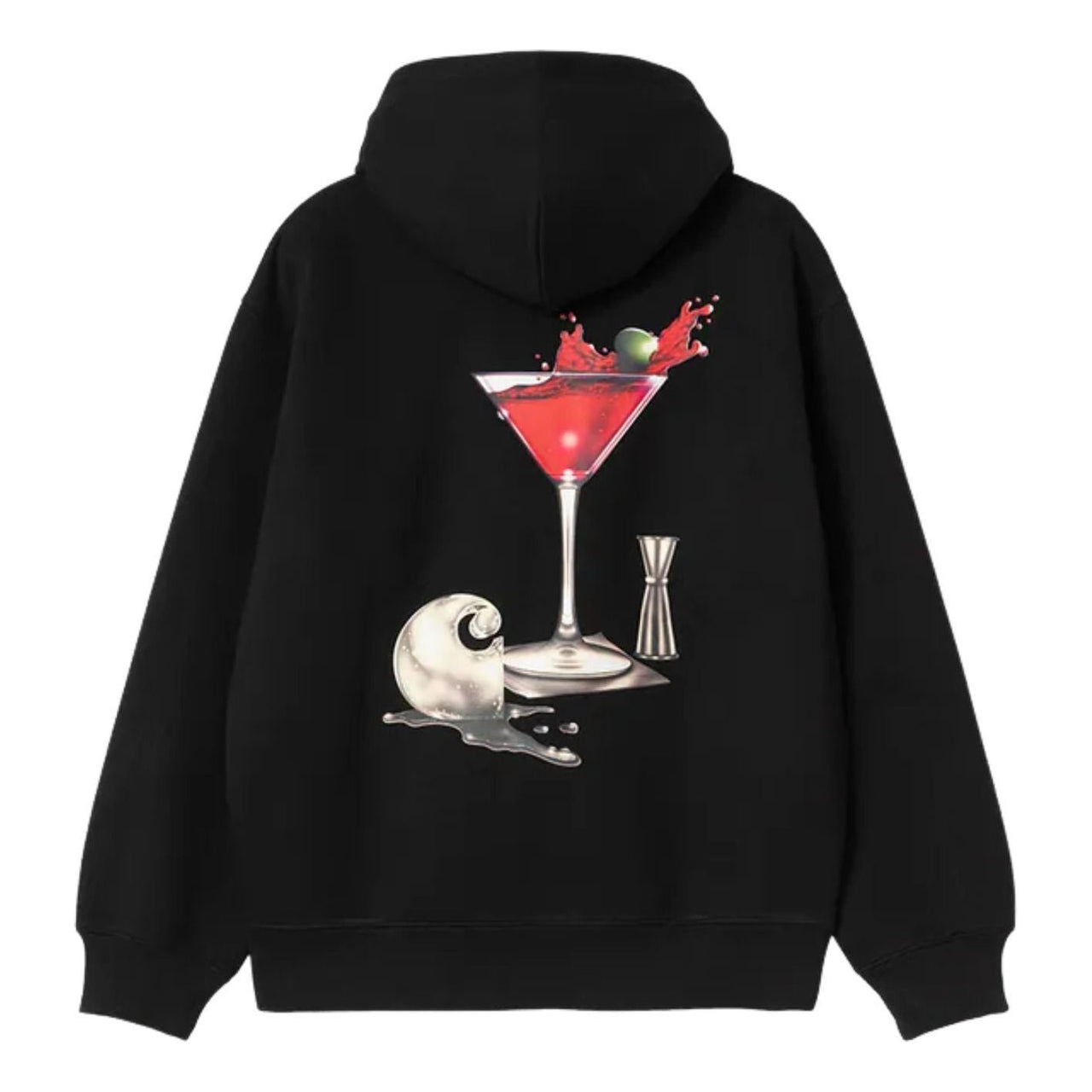 Carhartt WIP Jake Garcia Hood Fleece Sweatshirt 'Black' I035191-89-XX