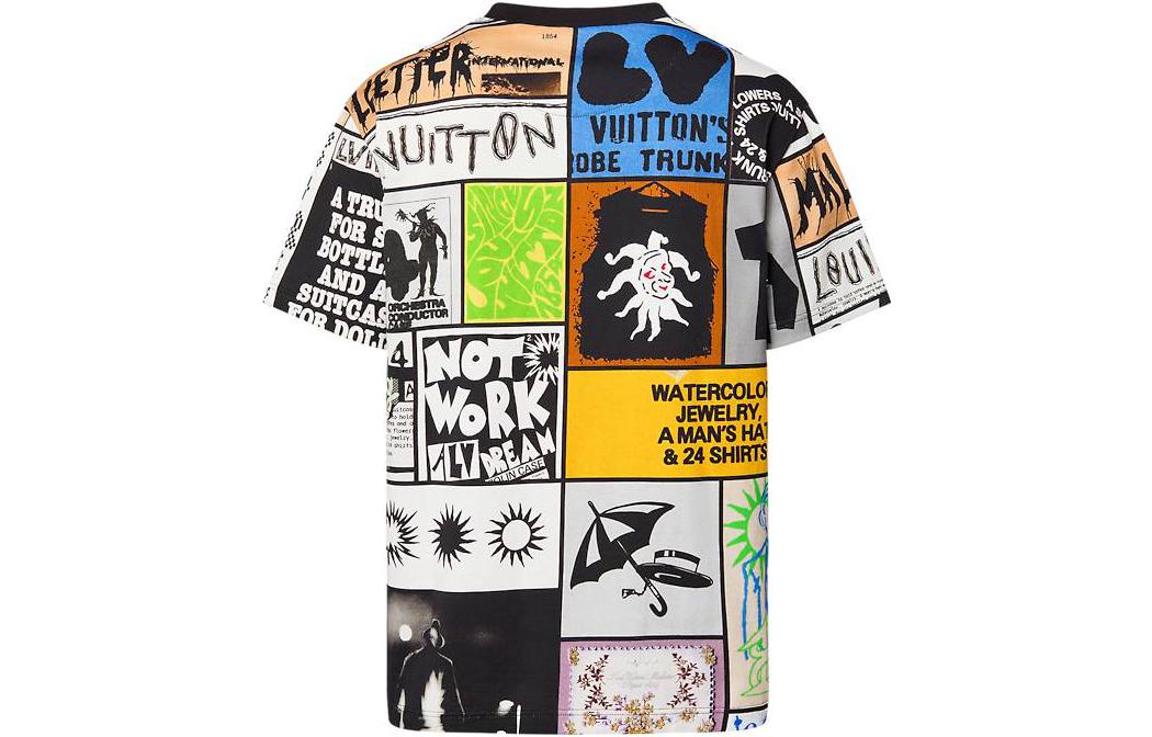 LOUIS VUITTON FW23 T-Shirt Men's Multicolor