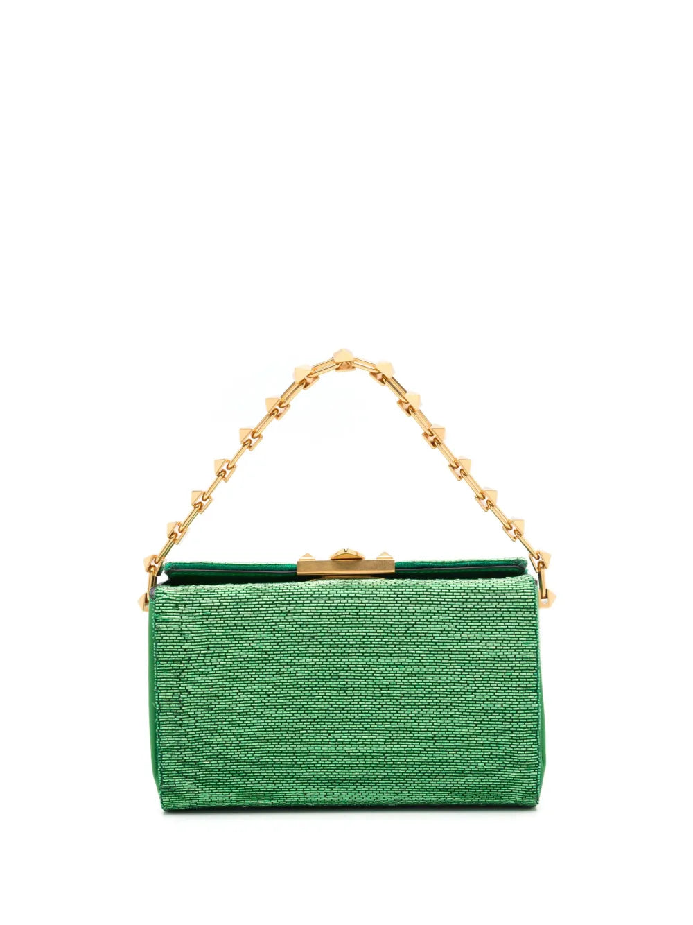 Valentino Garavani Rockstud Beaded Leather Bag