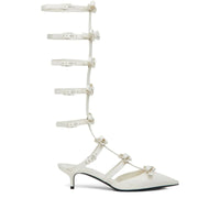 Valentino Garavani 55Mm Bow-Embellished Kitten-Heel Pumps