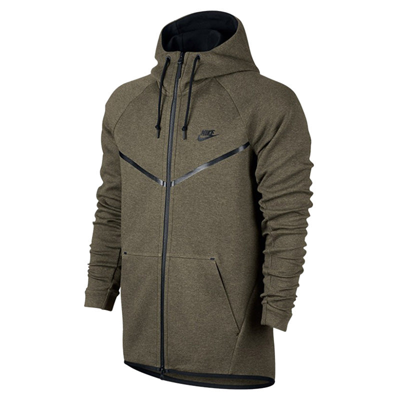 Nike Sportswear Tech Fleece Windrunne 'Medium Olive Heather Black' 805144-222