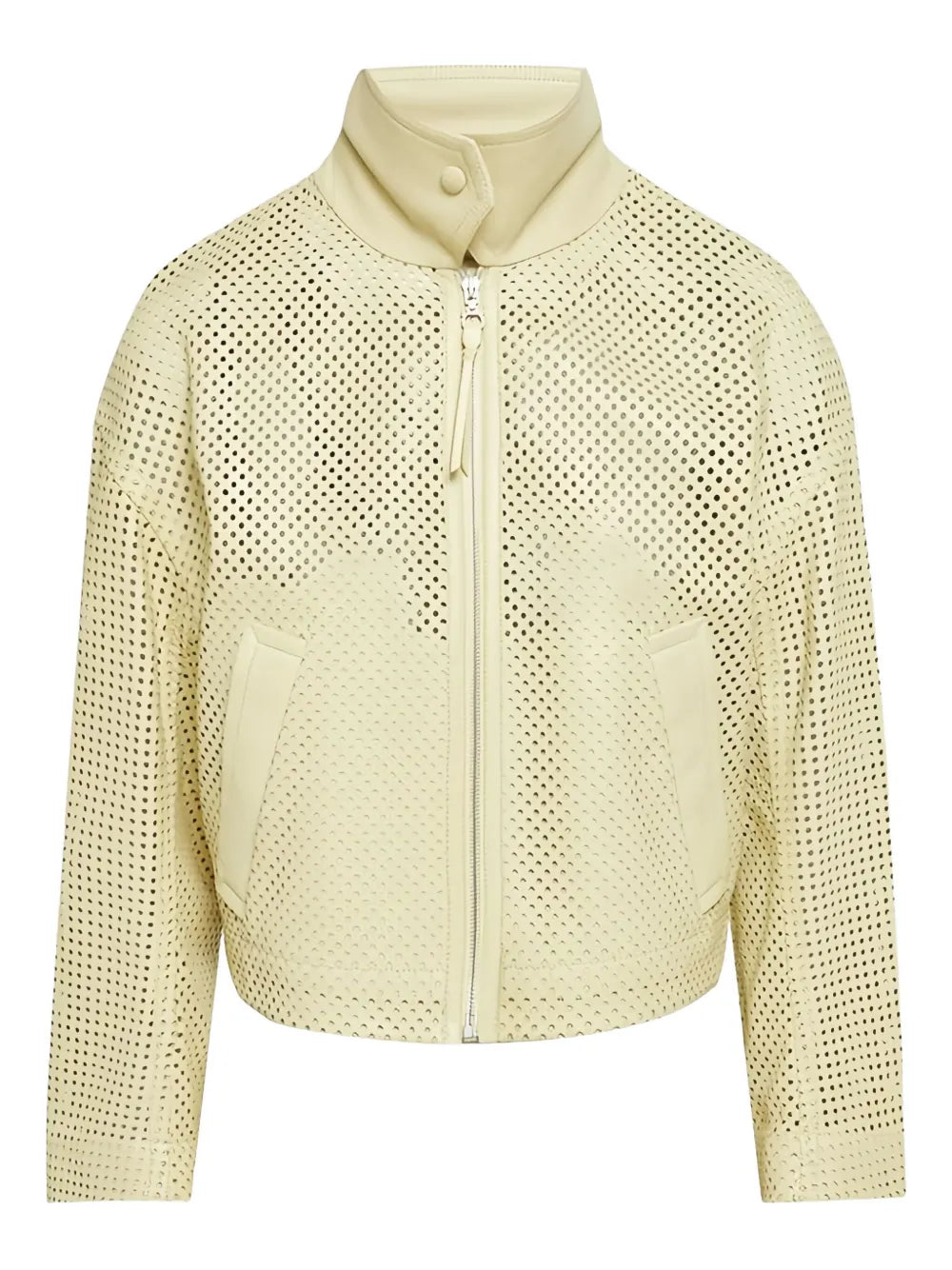 Ferragamo Leather-Long Jachet
