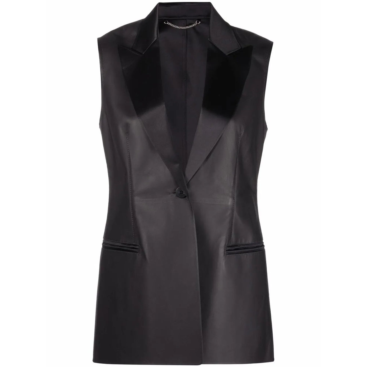 Ferragamo Leather-Vest