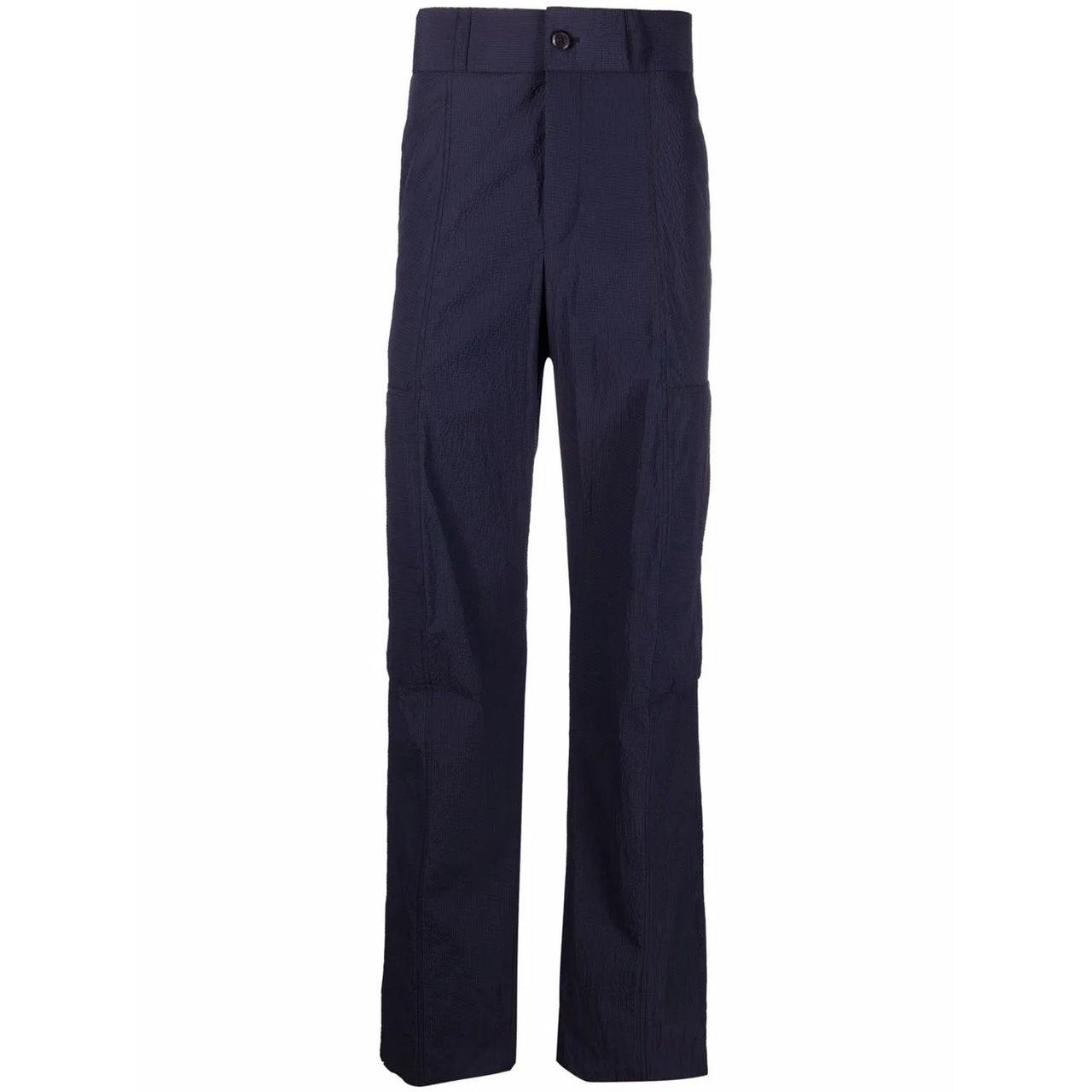 Ferragamo Multi-Pocket Seersucker Trousers