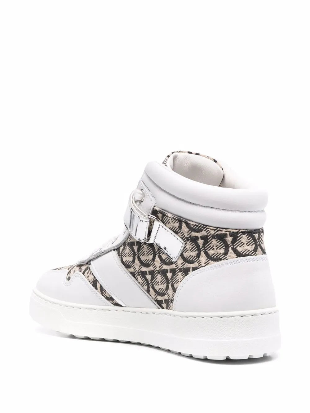 Ferragamo Noe High-Top Sneakers