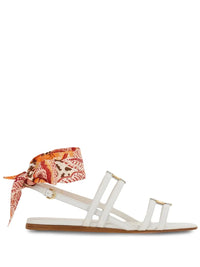 Ferragamo Vara Lace-Up Sandals