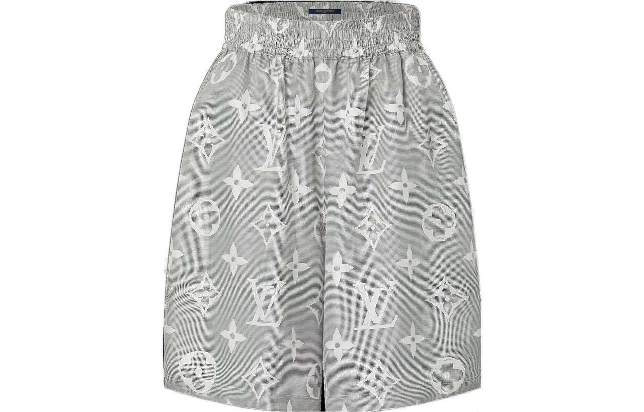 LOUIS VUITTON Casual Shorts Women's Gray